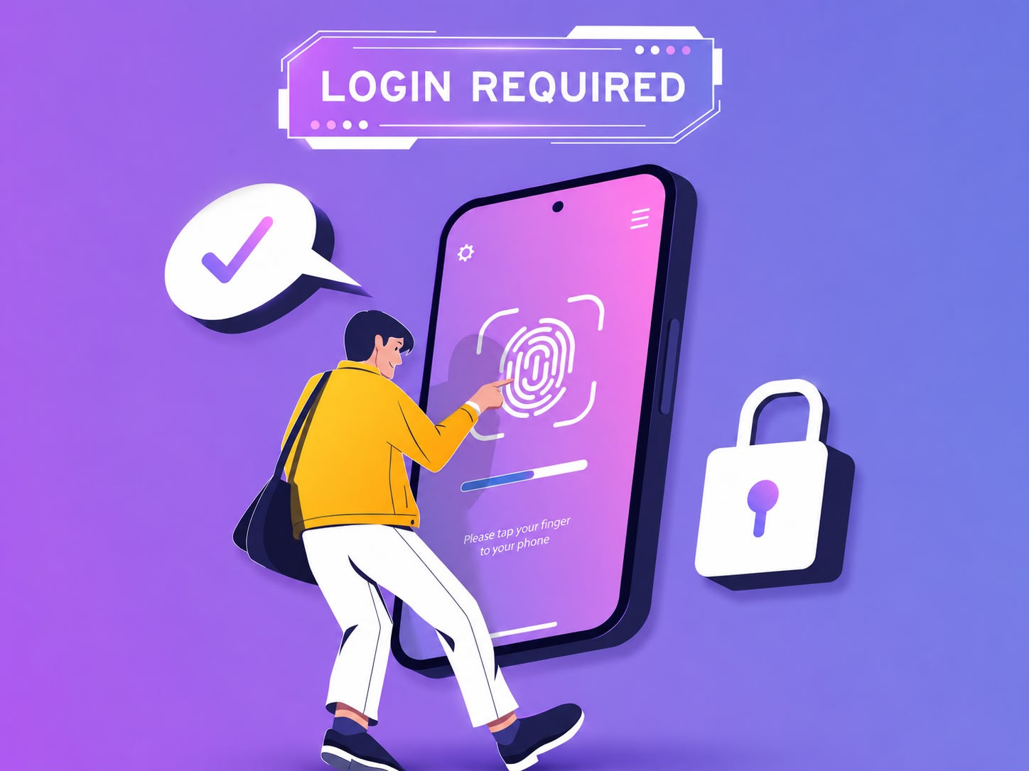 Customer Login Page Image